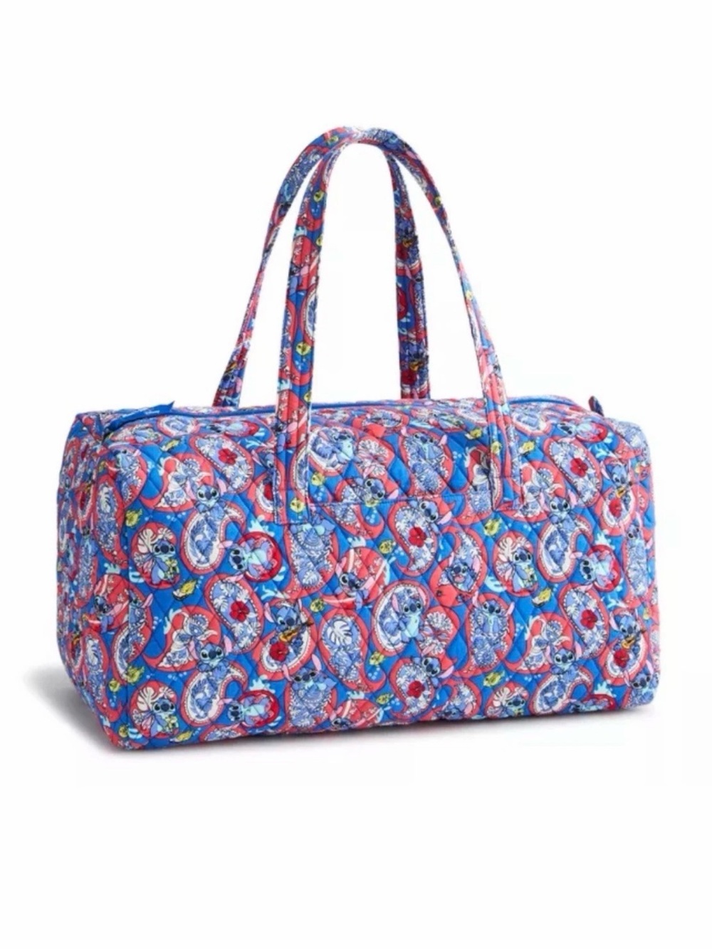 Vera Bradley Disney Stitch Monstera Paisley Large Duffel AUTHENTIC NWT